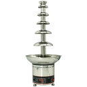 【中古】【未使用】電気チョコレートフォンデュファウンテンマシンメルトディッピングメルティングウォーターフォール商業用大型ステンレススチール加熱デジタルパ