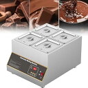 【中古】業務用チョコレートテンパリングマシン、チョコレートウォーマーボイラー、チョコレートメルター、500Wホットチョコレートクリームテンパリング