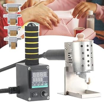 【中古】温度制御と4つの異なるサイズのローラーを備えた手持ち式の業務用ホットメルト接着剤ディスペンサー、封筒や包装用のホットメルト接着剤マシン、 【中古】温度制御と4つの異なるサイズのローラーを備えた手持ち式の業務用ホットメルト接着剤ディスペンサー、封筒や包装用のホットメルト接着剤マシン、