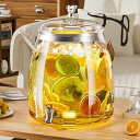 【中古】パーティー用ガラスドリンクディスペンサー、栓とハンドル付き飲料ディスペンサー、ウォーターディスペンサー、家庭、キッチン、キャンプ、パー(2)
