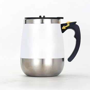 【中古】【未使用】GrnArt 自動攪拌マグ サーモス ステンレス 磁石 ジュース ミルク ティー 持ち運び簡単 旅行や出張に最適 電動シェーカー 攪拌マグ (ホワイト,充 【中古】【未使用】GrnArt 自動攪拌マグ サーモス ステンレス 磁石 ジュース ミルク ティー 持ち運び簡単 旅行や出張に最適 電動シェーカー 攪拌マグ (ホワイト,充