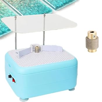 【中古】ステンドグラスグラインダー、ダイヤモンドエッジグラインダー、DIY芸術研削および成形機用の..