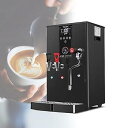 【中古】業務用多目的ミルク泡立て器、スチームミルク泡立て機全自動沸騰、電動ミルク泡立て器 LEDディスプレイ、1個ブラック,1-Black