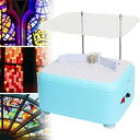 【中古】【未使用】ステンドグラスグラインダー、ポータブルミニDIY研削ツールキット、ステンドグラスDIY、s、陶芸、工芸品用のステンドグラスグラインダーセット、