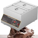 【中古】チョコレート溶解ポットプロフェッショナルチョコレートテンパリングマシン商業チョコレート溶解ポットチョコレート溶解機電動チョコレート溶解