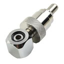 【中古】【未使用】ポータブルCGA347バルブコネクタマルチガス充填アダプターは、愛好家と屋外の冒険者に適しています