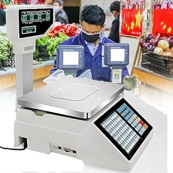 【中古】【未使用】バーコード計量スケール、デジタル価格計算スケールサーマルプリンター、商業用両面表示価格ラベル印刷スケール、マシン,Machine 【中古】【未使用】バーコード計量スケール、デジタル価格計算スケールサーマルプリンター、商業用両面表示価格ラベル印刷スケール、マシン,Machine