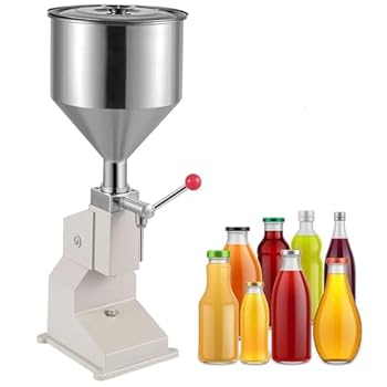 【中古】【未使用】液体ペースト充填機、5-50MLボトル充填機、ペーストおよび液体、水、化粧クリーム、..