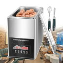 【中古】ディスプレイ画面付き電気温泉卵調理器、ワンボタン付き卵調理器、ステンレススチール製卵ポーチドエッグマシン、時間0?99分、卵50個用卵マシン