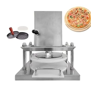 【中古】ピザ用電動生地ロール機 2000W、生地プレート付きステンレス製ピザ成形機 22cm/25cm、パンケーキ用業務用ピザ・パスタ製造ツール 25cm、22cm,22c 【中古】ピザ用電動生地ロール機 2000W、生地プレート付きステンレス製ピザ成形機 22cm/25cm、パンケーキ用業務用ピザ・パスタ製造ツール 25cm、22cm,22c
