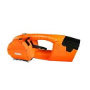 【中古】【未使用】電動梱包機 ポータブル自動梱包機 ホットメルト ポータブルプラスチックスチールストラップ 電動梱包機)、電動梱包機 (デュアルバッテリー),E...