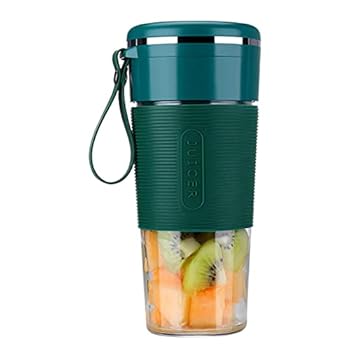 【中古】【未使用】ジューサミキサ小氷も砕け果野スムージ静コンパク人充電洗いやす強安全保操作簡栄養補一台多ポータブアウトド旅ピクニッ出オフィ離乳介護プレゼ