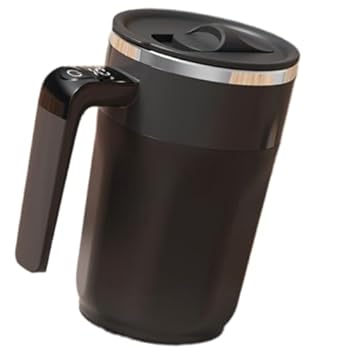 【中古】スライド蓋自動攪拌マグ電気回転磁気コーヒーミキシングカップ飲料ミキサーと温度ディスプレイ 【中古】スライド蓋自動攪拌マグ電気回転磁気コーヒーミキシングカップ飲料ミキサーと温度ディスプレイ