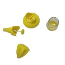 【中古】【未使用】実用的なハンドヘルドシトラスジューサーハンドプレススクイザーレモン家庭用ジュース抽出器およびキッチンと屋外での使用
