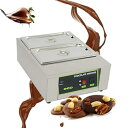 【中古】業務用電気チョコレートテンパリングマシン 0℃-90℃/0?-194? チョコレートメルター デジタル温度制御 チョコレート溶解機 8kgのチョコレート