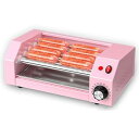 【中古】ホットドッグローラーグリル調理機、カウンタートップホットドッグウォーマー、電動5ローラーグリル調理ウォーマー、ステンレススチールローラー