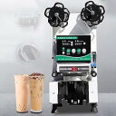 【中古】【未使用】シーリングマシン、業務用自動カップシーリングマシン、紙コップのお茶用機器を密封するための紅茶ミルク/コーヒー包装、,