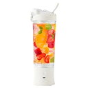 【中古】【未使用】スムージー用のトラベルブレンダー、スムージー用のポータブルブレンダー - 600mlプロテインシェーカーボトル | 充電式エレクトリックスムージー