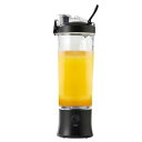 【中古】スムージー用のポータブルブレンダー、ポータブルブレンダー, シェイクミキサー600ml, ジム栄養食食食未熟のために充電式の電気分離可能な多目的(3)