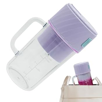 【中古】充電式ポータブルブレンダー | 電動ジューサー付きシェイク用携帯型ミキサー | 男女兼用アスリート向けの多機能ストロー付漏れ防止ブレンダー【メーカー名】【メーカー型番】【ブランド名】ノーブランド品 ミキサー, キッチン家電, 母の日...