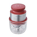 【中古】レコルト コードレス ミニ チョッパー RCP-5 Cordless Mini Chopper (レッド)