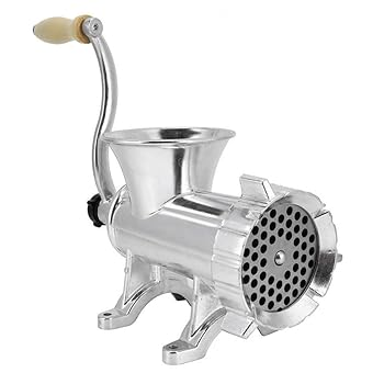 【中古】【未使用】手動肉挽き機 アルミニウム合金ミンサー 野菜肉挽き機 家庭用キッチン用