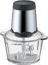 【中古】【未使用】フードプロセッサー 2L/3L大容量 フードチョッパー 300Wハイパワー 電動みじん切り器 ステンレス ミニフードプロセッサー 2段階スピー...
