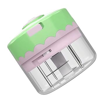 【中古】【未使用】PAMINGONO 1個 ガーリックマッシャー みくさー ミキサー 電気野菜ミンサー キッチンガジェット 電気肉挽き器 電気ミニ 肉チョッパー 家庭用にんにく
