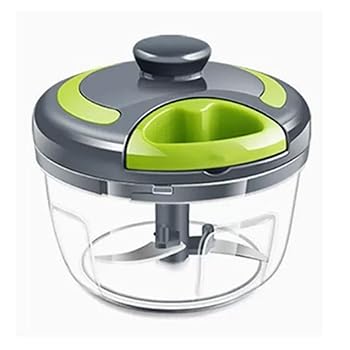 【中古】500ml ガーリックチョッパー電動、ミニチョッパーコードレス、304ステンレス鋼の刃、玉ねぎ、..