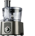 【中古】【未使用】Auyyhui 商用フードプロセッサー 電動野菜ダイサー・チョッパー プロフェッションルビージェ・シュレッダー 多功能でステンレススチールブレ...