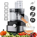 【中古】【未使用】5 in 1 電動野菜チョッパー、業務用フードプロセッサー、肉挽き器、レストラン家庭用多機能フードチョッパー