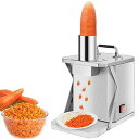 【中古】【未使用】業務用野菜チョッパー、家庭用電気ジャガイモタマネギニンジンダイシングキューブカッティングマシン野菜チョッパー