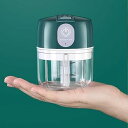 【中古】みじん切り器 電動チョッパー 刻む・潰す・泡立てる・砕く・練る・混ぜる フードチョッパーフードプロセッサー 一台多役 USB充電式 ワンボタン操