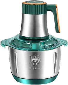 【中古】Joxoilsoミートグラインダー フードプロセッサー フードチョッパー 大容量5L ステンレス鋼 肉挽き器 水洗い可能 過熱保護 操作簡単 お手入れ簡単