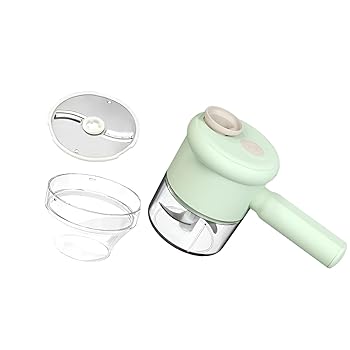 【中古】[Mokcoliy]野菜カッター クッカー 碎菜 インテリジェント・スロースタート ?碎 充電前 快適な調理 省エネ 安全 野菜を切る