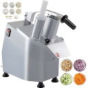 【中古】野菜カッター 業務用フードプロセッサー 6枚のカッティングディスク 野菜プロセッサー 550W 電動野菜カッター さまざまな野菜や果物のカットに適