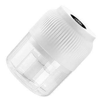 【中古】ガーリッククラッシャーUSB充電式エレクトリックフードチョッパーキッチンツール300ml野菜チョ..