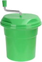 【中古】【未使用】特大手動レタス乾燥機 (12L/25L) 野菜水切りサラダ乾燥機 大型業務用 最大7個のレタスを乾燥可能 キッチンヘルパー シンプルで便利 時...