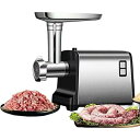 【中古】otoye 電動ミートグラインダー 大容量 110V」業務用/家庭用|3/5/7mmプレート付き ソーセージメーカー機能搭載 野菜チョッパー兼用 肉・魚・ハン(2)
