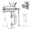 【中古】【未使用】肉粉砕、肉のミンサー - 手動合金肉グラインダーミンサー - 粉砕、ミンチ、食事の準備のためのヘビーデューティーキッチンツールフードプロセッ