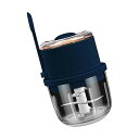 【中古】【未使用】電気フードプロセッサー350mlガラス容器グラインダーガーリッククラッシャー効率的な肉野菜チョッピングツール