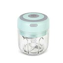 【中古】【未使用】【tr nd】電動みじん切り器 チョッパー フードプロセッサー 野菜カッター ガーリックビーター 家庭用 ポータブル キッチン用品 USB 充...