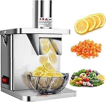 【中古】【未使用】業務用電動野菜ダイサー、ステンレス製フルーツチョッパーダイサーシュレッダー自動フードプロセッサーカッティングマシン(ダイシングナイフ付 【中古】【未使用】業務用電動野菜ダイサー、ステンレス製フルーツチョッパーダイサーシュレッダー自動フードプロセッサーカッティングマシン(ダイシングナイフ付