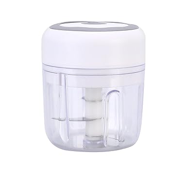 【中古】ミニ電気野菜チョッパーガーリックマッシャークラッシャープロセッサー充電式グラインダージン..