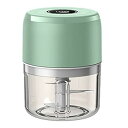 【中古】電気フードチョッパーガーリッククラッシャーミートグラインドガーリックプレス野菜チョッパーマッシャーマシャーUSBキッチンガジェット