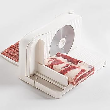 【中古】【未使用】TT-YEB(売店) 小さな電気牛肉とマトン肉のスライサー、家庭用150W冷凍肉スライサー..