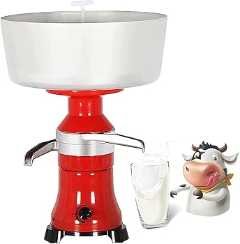 樂天商城 - 【中古】電気クリーム遠心分離機、80L/H プロフェッショナル ミルク バター ミルクセーキ セパレーター、商用メタル ボディ キッチン遠心分離機、羊乳、