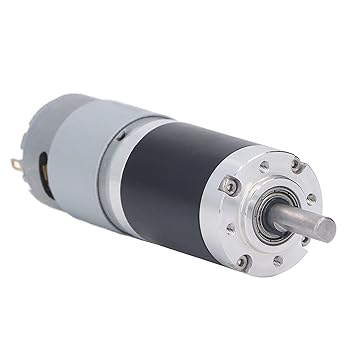 Rakuten - 【中古】Walfront DCモーター 自動機器用耐摩耗性アルミニウム銅合金24Vブラシ付きDCモーター 712RPM 産業用品 耐用