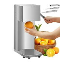 【中古】【未使用】業務用ジュース抽出器、人間工学に基づいたハンドル付き電動シトラスジューサー、3秒の高速ジュースと簡単なジュース、取り外し可能なクリーニン