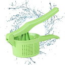 【中古】野菜絞り器プレス - 野菜水絞り器 |ハンドヘルドプレス乾燥機詰め物 | |野菜詰め物乾燥機ストレーナー |クッキングガジェット キッチンアクセサ